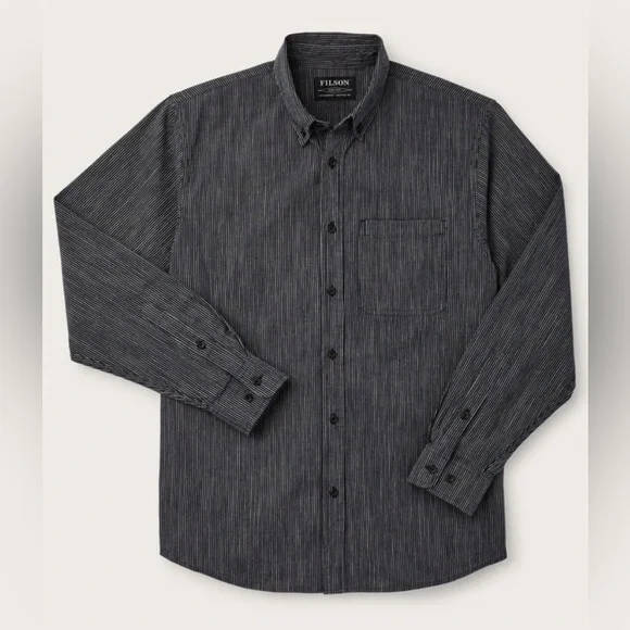 Filson mens L Button up shirt - Picture 2 of 3